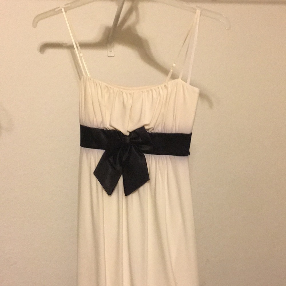 Black and white dress